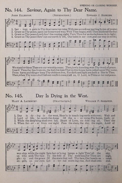 Praise and Service Songs for Sunday Schools page 136