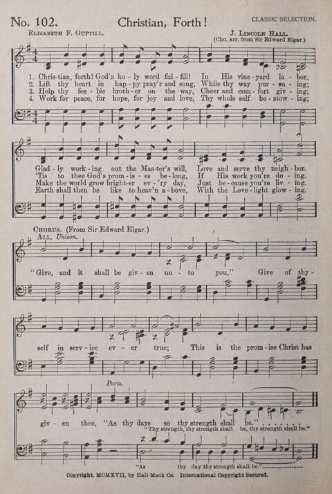 Praise and Service Songs for Sunday Schools page 98