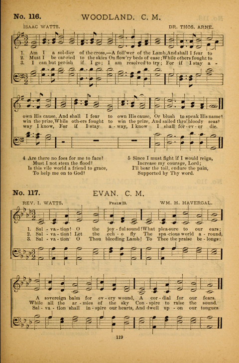 Pearls of Gospel Song: for gospel workers. a choice collection of hymns and tunes page 119
