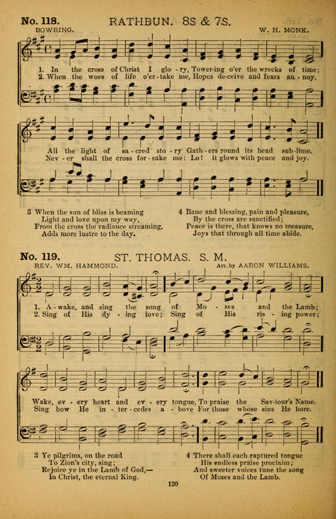 Pearls of Gospel Song: for gospel workers. a choice collection of hymns and tunes page 120