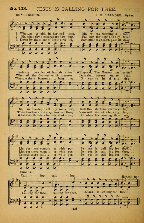 Pearls of Gospel Song: for gospel workers. a choice collection of hymns and tunes page 138