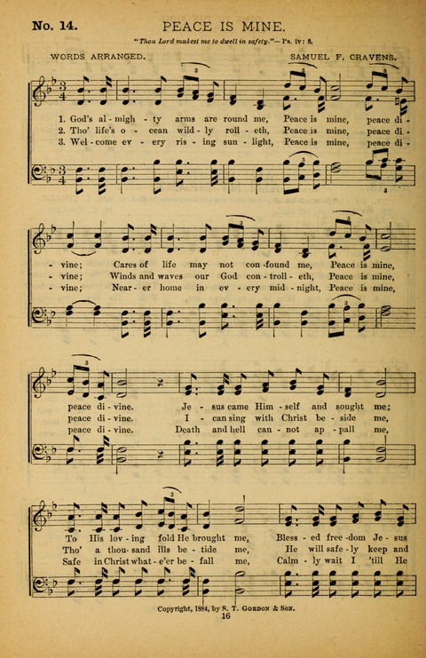 Pearls of Gospel Song: for gospel workers. a choice collection of hymns and tunes page 16