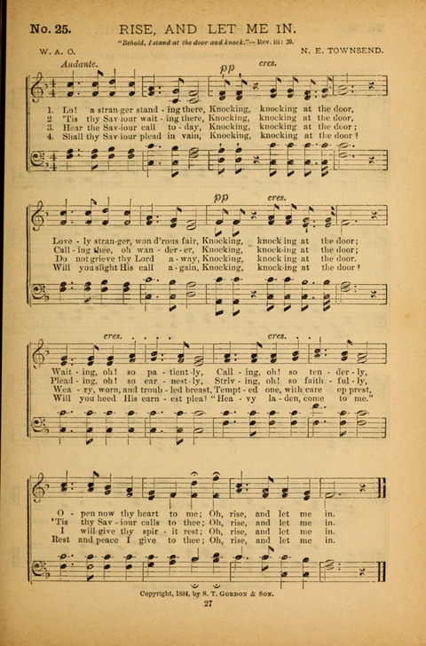 Pearls of Gospel Song: for gospel workers. a choice collection of hymns and tunes page 27