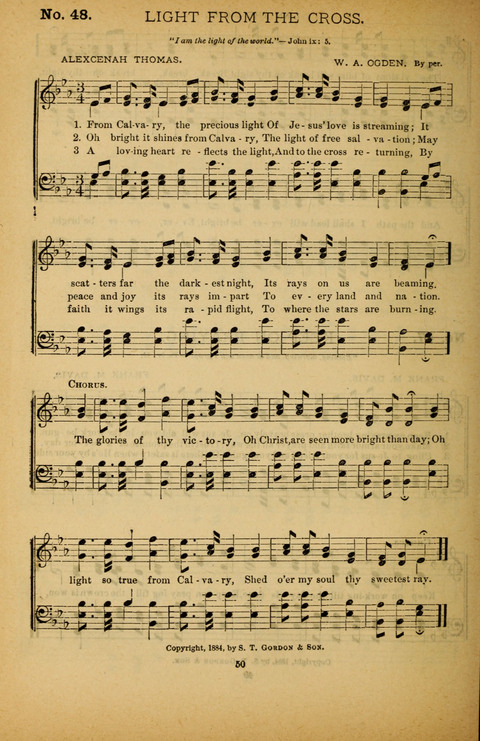 Pearls of Gospel Song: for gospel workers. a choice collection of hymns and tunes page 50