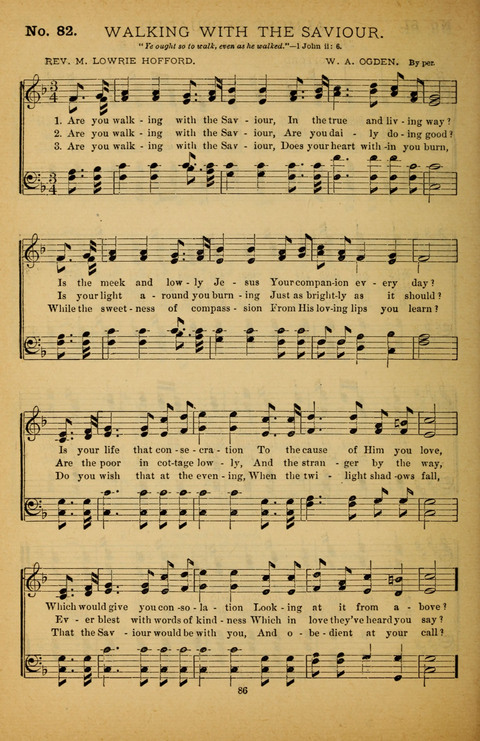 Pearls of Gospel Song: for gospel workers. a choice collection of hymns and tunes page 86