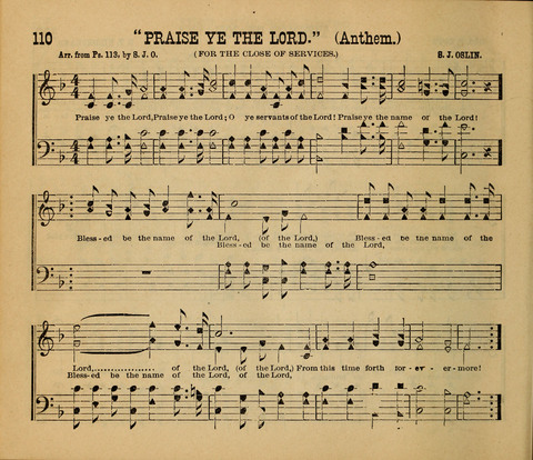 Pearls of Truth in Song: for Sabbath schools, prayer aand praise Meetings page 110