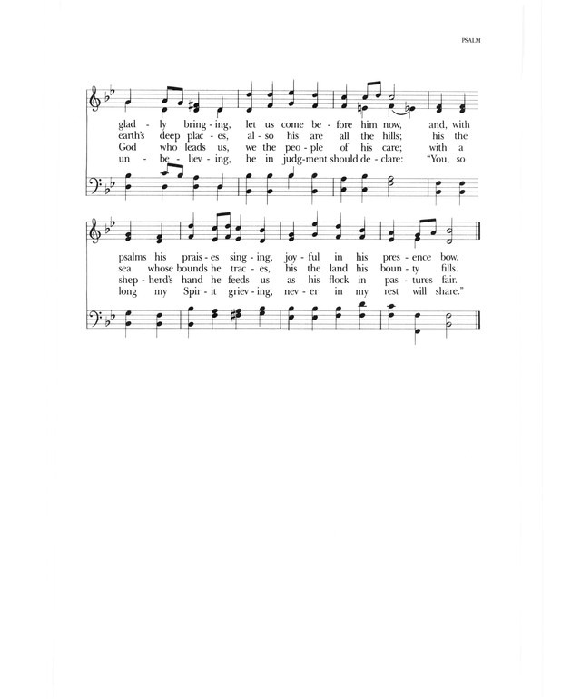Psalter Hymnal (Gray) page 137