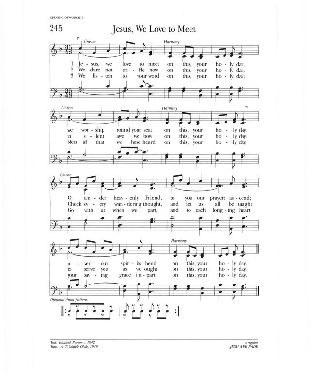 Psalter Hymnal (Gray) page 338