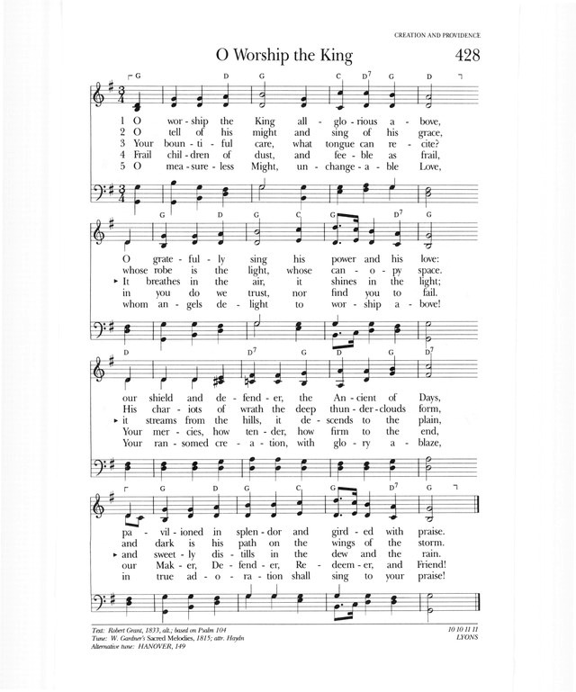 Psalter Hymnal (Gray) page 541
