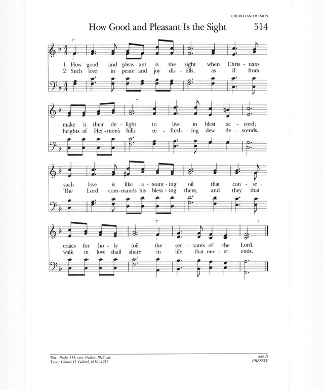 Psalter Hymnal (Gray) page 637