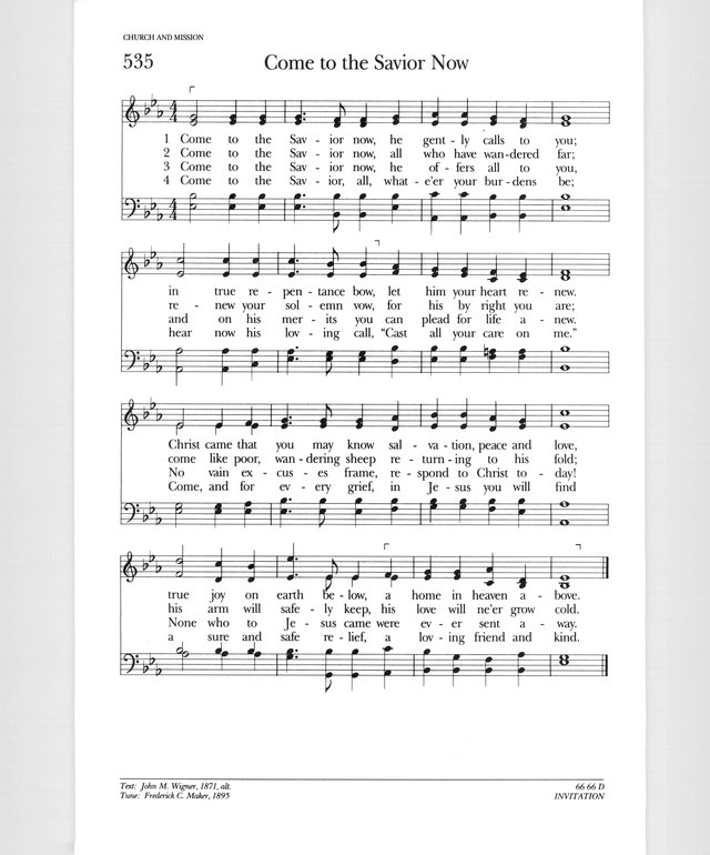Psalter Hymnal (Gray) page 672