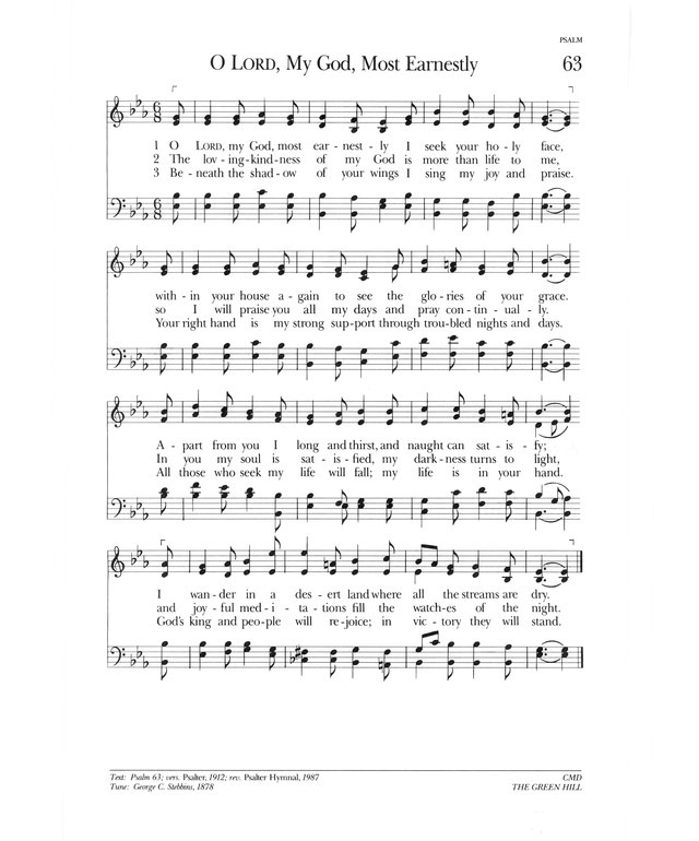 Psalter Hymnal (Gray) page 89