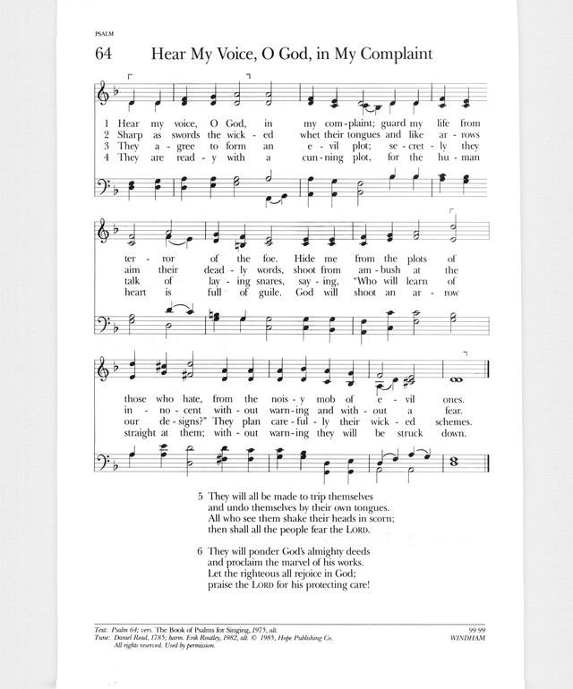 Psalter Hymnal (Gray) page 90