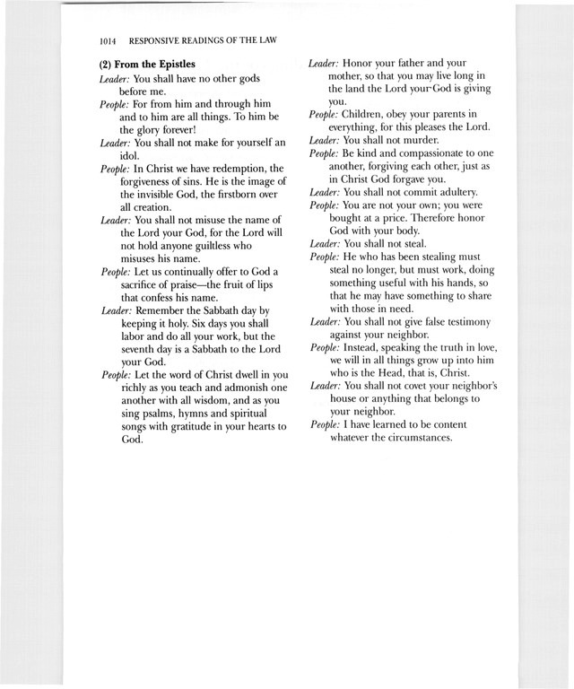 Psalter Hymnal (Gray) page 996