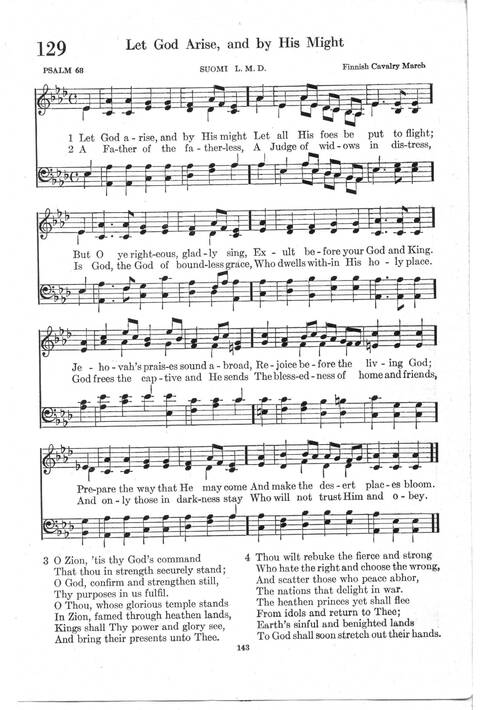 Psalter Hymnal (Red): doctrinal standards and liturgy of the Christian Reformed Church page 143
