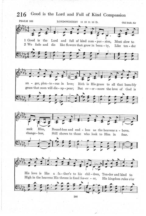 Psalter Hymnal (Red): doctrinal standards and liturgy of the Christian Reformed Church page 248