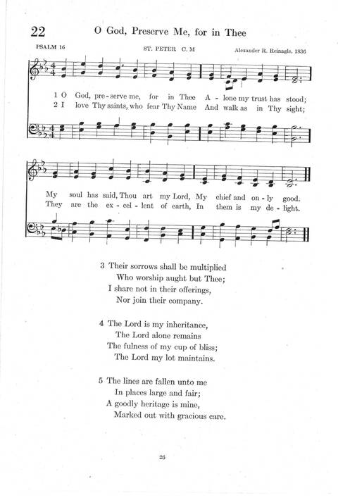 Psalter Hymnal (Red): doctrinal standards and liturgy of the Christian Reformed Church page 26