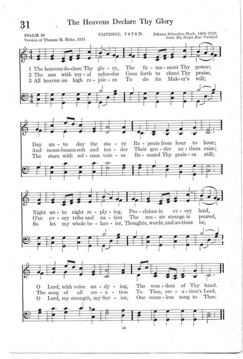 Psalter Hymnal (Red): doctrinal standards and liturgy of the Christian Reformed Church page 35