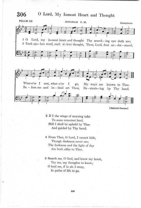 Psalter Hymnal (Red): doctrinal standards and liturgy of the Christian Reformed Church page 350