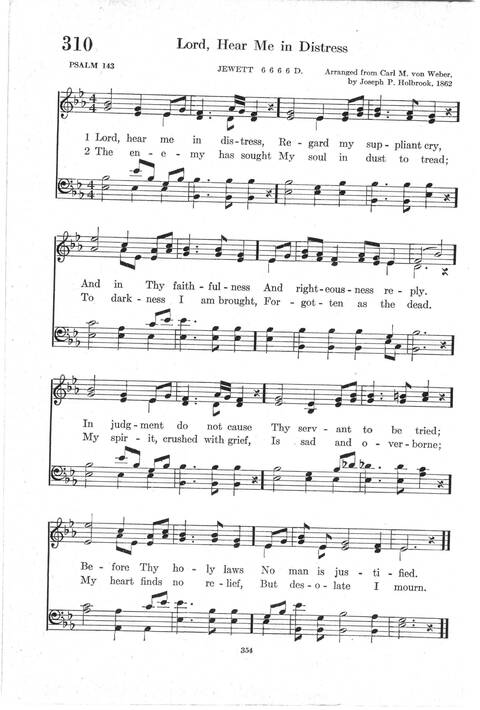 Psalter Hymnal (Red): doctrinal standards and liturgy of the Christian Reformed Church page 354