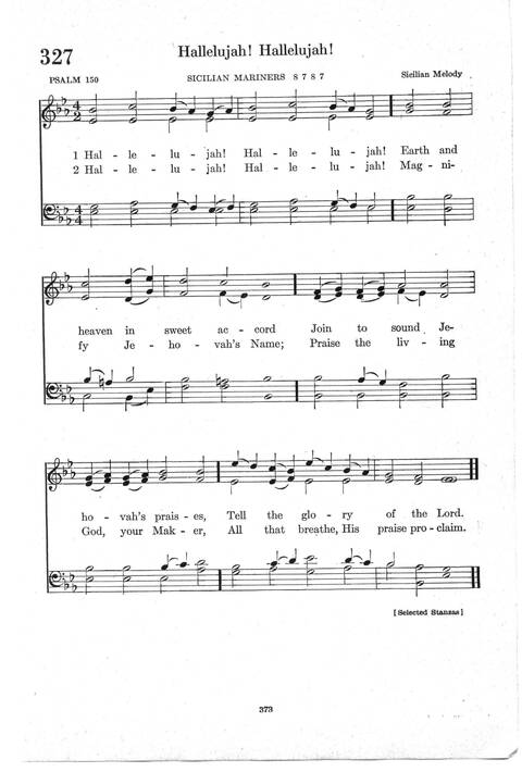 Psalter Hymnal (Red): doctrinal standards and liturgy of the Christian Reformed Church page 373