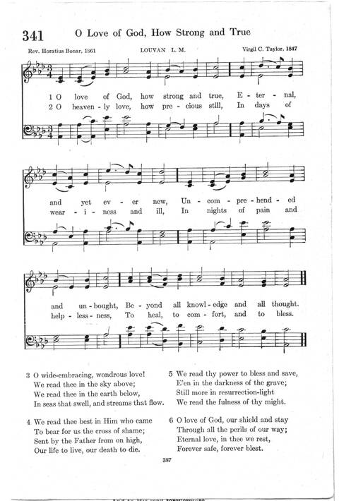 Psalter Hymnal (Red): doctrinal standards and liturgy of the Christian Reformed Church page 387