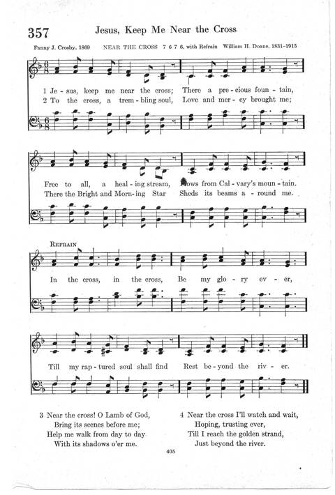 Psalter Hymnal (Red): doctrinal standards and liturgy of the Christian Reformed Church page 405
