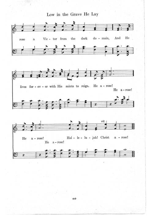 Psalter Hymnal (Red): doctrinal standards and liturgy of the Christian Reformed Church page 409