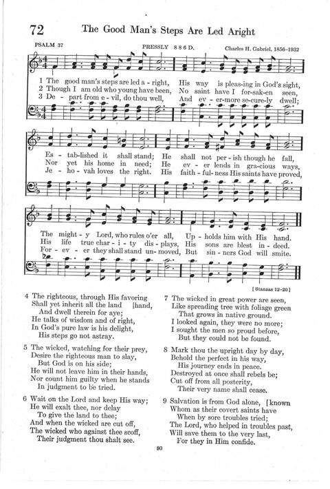 Psalter Hymnal (Red): doctrinal standards and liturgy of the Christian Reformed Church page 80