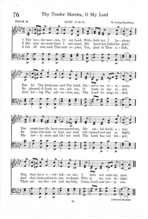 Psalter Hymnal (Red): doctrinal standards and liturgy of the Christian Reformed Church page 84
