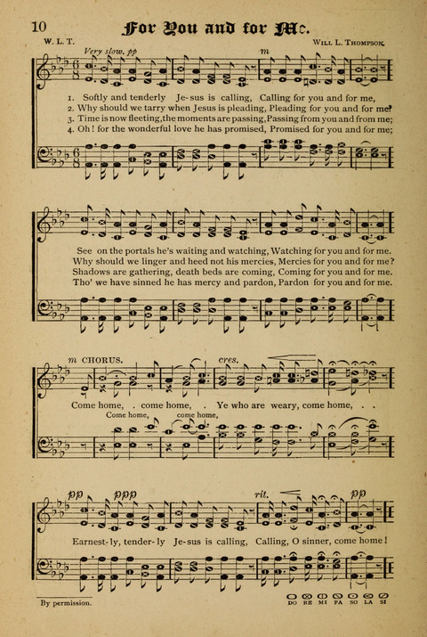 The Quartet: Four Complete Works in One Volume (Songs of Redeeming Love, The Ark of Praise, the Quiver of Sacred Song, and the Hymns of the Heart with Solos) page 10