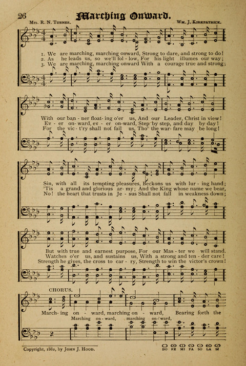 The Quartet: Four Complete Works in One Volume (Songs of Redeeming Love, The Ark of Praise, the Quiver of Sacred Song, and the Hymns of the Heart with Solos) page 26