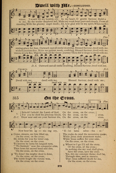 The Quartet: Four Complete Works in One Volume (Songs of Redeeming Love, The Ark of Praise, the Quiver of Sacred Song, and the Hymns of the Heart with Solos) page 277
