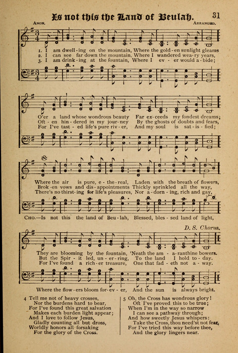 The Quartet: Four Complete Works in One Volume (Songs of Redeeming Love, The Ark of Praise, the Quiver of Sacred Song, and the Hymns of the Heart with Solos) page 31