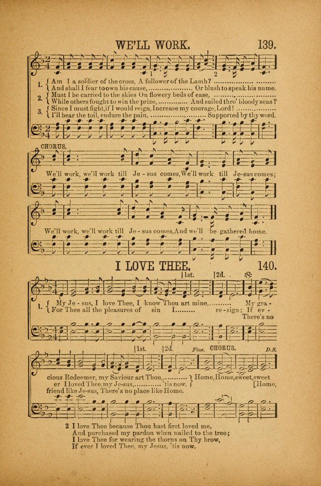 Quartette: containing Songs for the Ransomed, Songs of Love Peace and Joy, Gems of Gospel Song, Salvation Echoes, with one hundred choice selections added page 125