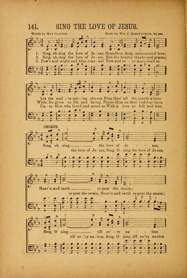 Quartette: containing Songs for the Ransomed, Songs of Love Peace and Joy, Gems of Gospel Song, Salvation Echoes, with one hundred choice selections added page 126