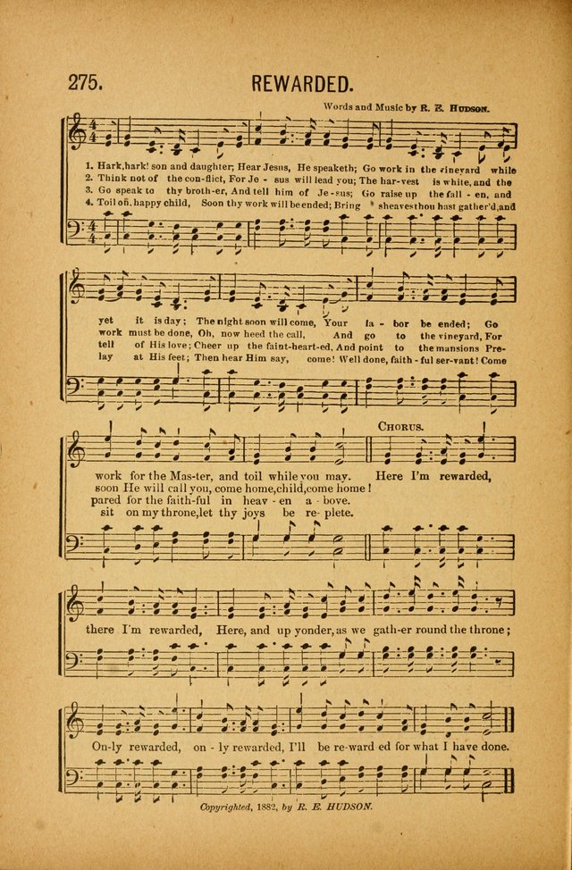 Quartette: containing Songs for the Ransomed, Songs of Love Peace and Joy, Gems of Gospel Song, Salvation Echoes, with one hundred choice selections added page 184