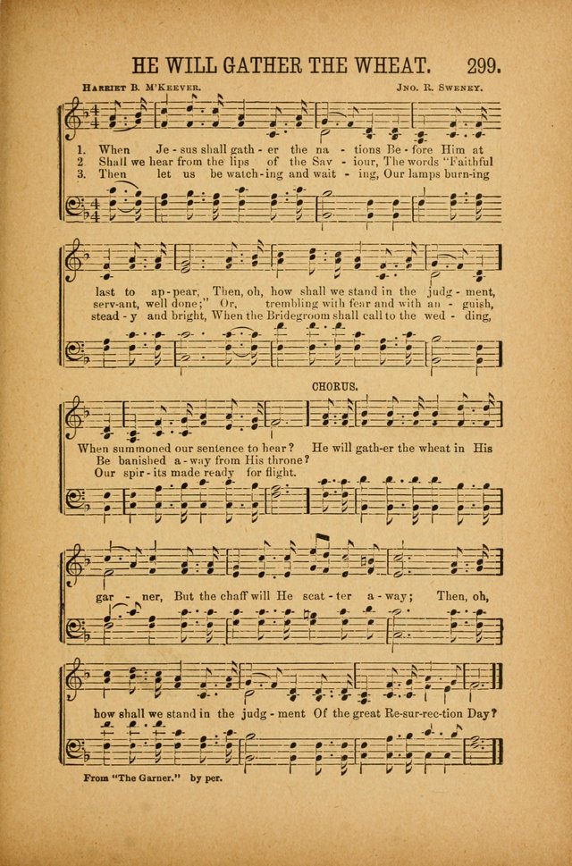 Quartette: containing Songs for the Ransomed, Songs of Love Peace and Joy, Gems of Gospel Song, Salvation Echoes, with one hundred choice selections added page 209