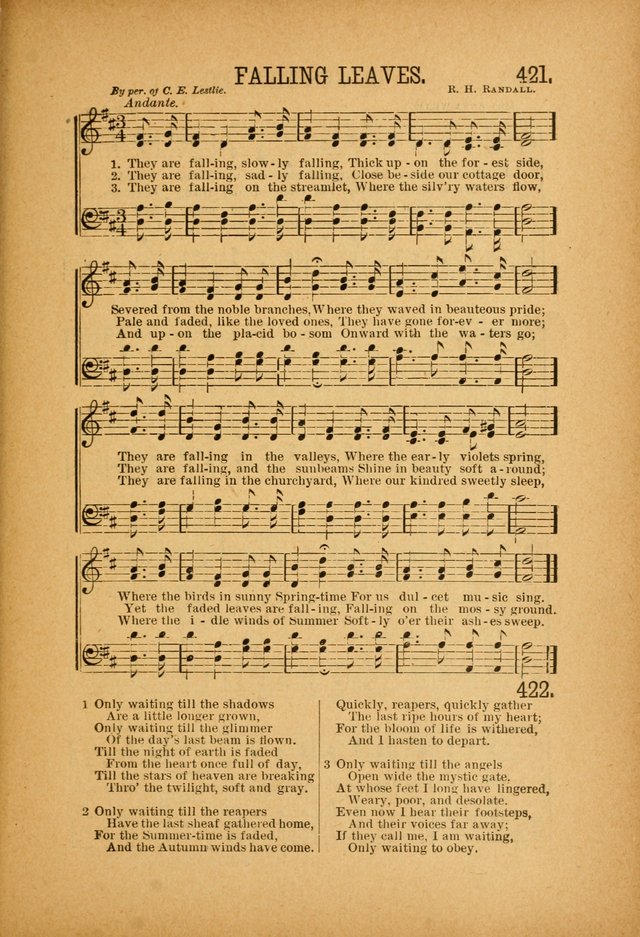Quartette: containing Songs for the Ransomed, Songs of Love Peace and Joy, Gems of Gospel Song, Salvation Echoes, with one hundred choice selections added page 313
