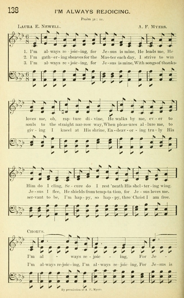 Rich in Blessing: a grand new collection for Sunday-schools, Christian endeavor, Epworth League, revival, camp and prayer meetings, choirs, and the home circle page 147