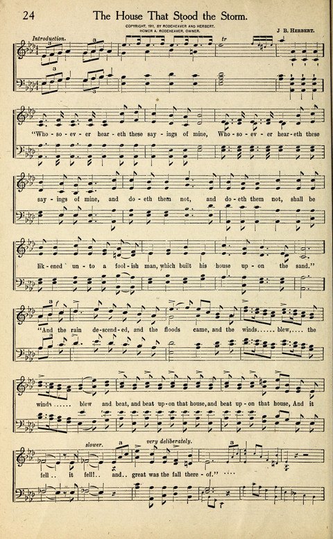 Rodeheaver Chorus Collection page 24