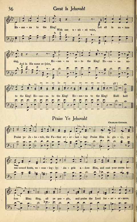 Rodeheaver Chorus Collection page 36