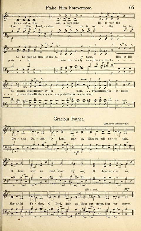 Rodeheaver Chorus Collection page 65