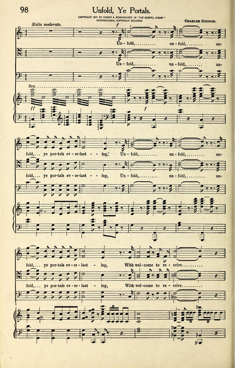 Rodeheaver Chorus Collection page 98