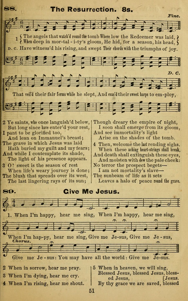 The Revivalist: a Collection of Choice Revival Hymns and Tunes page 51