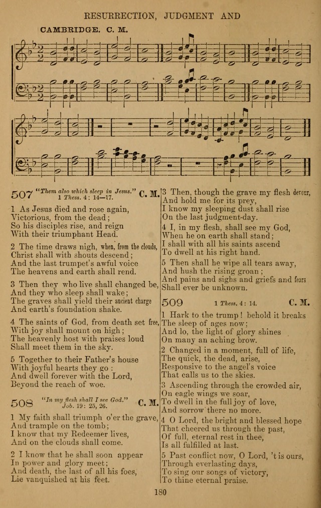 The Reformed Church Hymnal: with tunes page 180