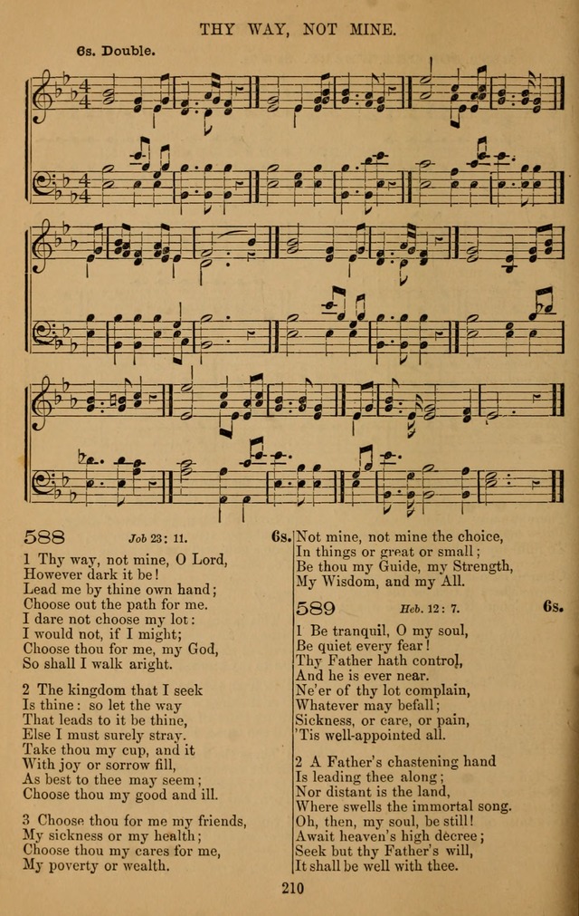 The Reformed Church Hymnal: with tunes page 210