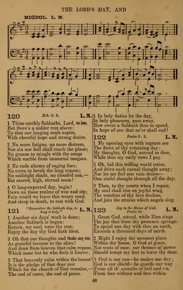 The Reformed Church Hymnal: with tunes page 48