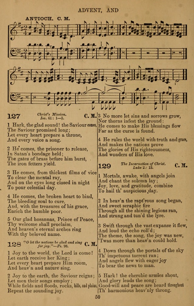 The Reformed Church Hymnal: with tunes page 50