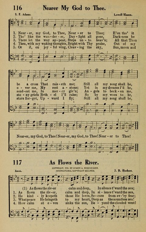 Rodeheaver Collection for Male Voices: One hundred and sixty Quartets and Choruses for men page 106
